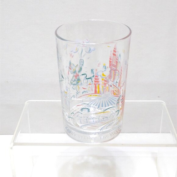 Walt Disney World Remember The Magic 25th Anniversary McDonalds Glasses Set of 3 - Picture 8 of 11